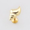 3D NAUTICAL CONCH SHELL TOP PUSHIN (THREADLESS) 316L SURGICAL STEEL LABRET SET